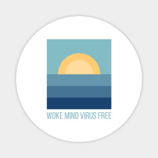 Woke Mind Virus Free Magnet